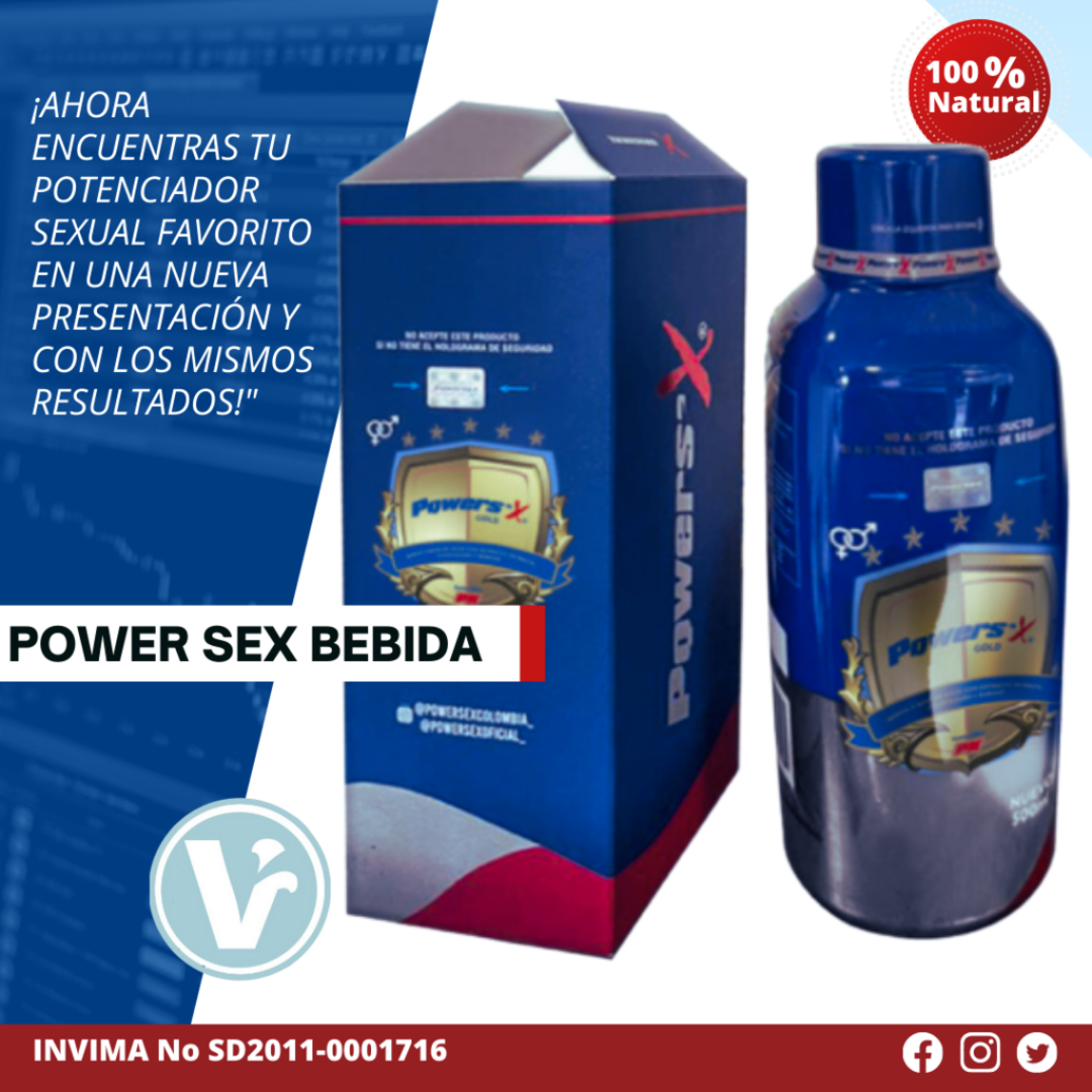 Potencializador Sexual Unisex Power Sex Jarabe 500ML